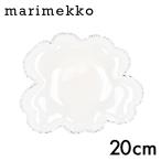 ショッピングマリメッコ 『並行輸入品』Marimekko マリメッコ Unikko 60th ウニッコ ガラスプレート 20cm クリア ディッシュ 皿 食器皿