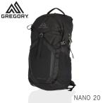 ショッピングgregory 『並行輸入品』グレゴリー リュック デイパック ナノ 20L オプティックブラック GREGORY NANO 20『送料無料（一部地域除く）』