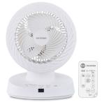 アイリスオーヤマ サーキュレーター ACモーター 16畳 ホワイト PCF-BC15T 空気循環 送風 換気 扇風機 首振り リモコン 空調家電