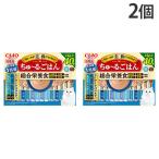 『ポイント10倍』いなば CIAO ちゅ〜るごはん 総合栄養食 シーフードバラエティ 40本入×2個 キャットフード ウェットフード 猫用 ごはん チャオちゅーる