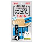 『ポイント10倍』いなば にぼしちゅ〜る かつお煮干入り 14g 4本 ちゅ〜る ちゅーる