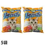 猫砂 紙製 常陸化工 ファインキャット リサイクルブルー 10L×5袋