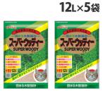 猫砂 木製 固まる木製猫砂 スーパーウッディー 12L×5袋 常陸化工
