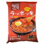 東遠ジャパン 即席ラッポッキ 404g 袋麺 旨辛 パルド モチモチ麺 ピリ辛 麺 韓国料理風