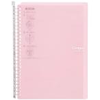 コクヨ ルーズリーフ バインダー キャンパス スマートリング B5 26穴 最大60枚 ライトピンク ル-SP706LP