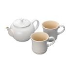 ル・クルーゼティーセットティーポッ...