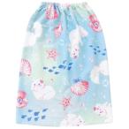 [キャサリンコテージ] タオル プールタオル ガールズ GT001 マリン猫・ブルー[MBLU] 80cm×120cm