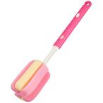 KOKUBO(kokbo) маленький . гарантия промышленность место эластичный тип бутылка мытье губка ( розовый ) 3030