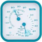 タニタ 温湿度計 温度 湿度 アナログ 壁掛け 卓上 マグネット ブルー TT-557 BL