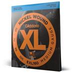 D'Addario ダダリオ ベース弦 ニッケル Long Scale .050-.105 EXL160 【国内品】