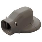 因幡電工 配管化粧カバー ウォールコーナーエアコンキャップ用 壁面取り出し ブラウン LDWM-70-B