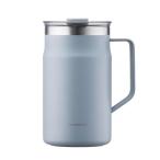 ベストコ マグカップ ふた付き 保温 保冷 ステンレス 600ml 大きめ ブルー LHC4282OBLU ロック&ロック メトロ