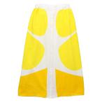 [ピンクセイル] ラップタオル 80cm キッズ プールタオル 女の子 巻きタオル Q：レモン 80x120cm