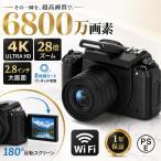 �f�W�^���J���� ��჌�t�J���� ���S�� WiFi�Ή� ���ʉt�� 4K���掿 6800����f IR�i�C�g�r�W����28�{�Y�[�� �d�q��u���␳ 2.8�C���`���� ����B�e