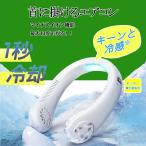 首掛け扇風機 羽なし 携帯扇風機 モニター電力量表示 静音 軽量 USB充電 涼感 瞬間冷却 熱中症対策 3段階 快適装着 360度冷却 登山 ハイキング スポーツ