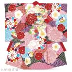 JAPAN STYLE женщина . в аренду товар .. три . кимоно шляпа слюнявчик комплект девочка . костюм японская одежда праздник . надеты первый надеты производство надеты в оба конца бесплатная доставка красный винт . слива олень. . первый надеты 