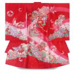  женщина . девочка производство надеты в аренду товар .. три . кимоно шляпа слюнявчик комплект . костюм японская одежда праздник . надеты первый надеты производство надеты золотая краска .. бабочка . цветок классика рисунок красный 