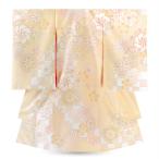 [ в аренду ][ производство надеты девочка l. цвет крем × цветочный принт ] женщина ... три . кимоно комплект [ японская одежда праздник . надеты первый надеты производство надеты в оба конца бесплатная доставка ] современный бежевый симпатичный винт . слива 