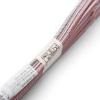 江戸組紐五嶋紐帯締め新田紅下染桃花・暁鼠