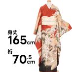 振袖　松と藤　ゆったりサイズ　裄長