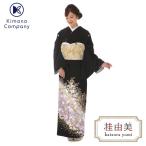 ショッピングレンタル 黒留袖 レンタル 桂由美 唐草にバラの花束 mito-562 40代 50代 60代 高級 正絹 結婚式 人気