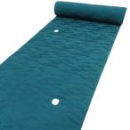 ショッピングFINAL ＼ FINAL PRICE ／ 特選 反物 着物 未仕立て 小紋 新品 正絹 カジュアル 地模様 雲模様 孔雀緑色 きもの北條 A899-5