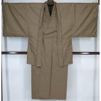 [ соответствует рост 165cm передний и задний (до и после) ] 3 позиций комплект .. текущий не использовался товар джентльмен для подлинный Ooshima эпонж ансамбль доказательство бумага нет чай цвет (k3073044-285rya)