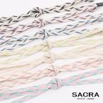 帯締め正絹和小物さくら笹波組配色銀...