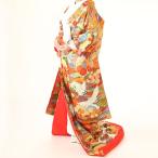  красочное свадебное кимоно в аренду 17 пункт полный комплект [ синий море Mai журавль ] tabi подарок свадьба невеста костюм японский костюм кимоно в аренду . костюм передний .. удар ... дешевый . есть hakama ...