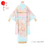 2025年新入荷 七五三コーデ画像有り 7歳女児着物フルセットレンタル 水色 msg7-0478 110 115 120 125 人気 爆買
