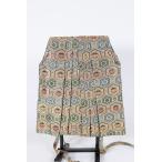  hakama Gold kalasi зеленый темно-синий цветок . лошадь .B1523