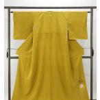  однотонная ткань натуральный шелк . цвет автор 2 поколения Kiyoshi следующий . произведение длина 156cm длина рукава 62.5cm однотонная ткань 4 tsu глаз утилизация б/у кимоно свадьба входить . тип церемония окончания a0979