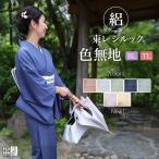 洗える着物 夏着物 絽 東レシルック 色無地 大きめ 仕立て上がり LL BL TL サイズ 洗える 茶道 日舞 お稽古着物 紋入れ 可能! しるっく シルックきもの ろ