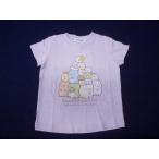 新品TL8804-1 100 すみっコぐらし 半袖Tシャツ ラベンダー (レターパック発送)