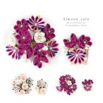 髪飾り 成人式 卒業式 振袖用 桜のつまみ細工2点セット 髪型 大人 つまみ細工 爆買