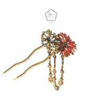 ショッピング花火 SUU簪 花火かんざし 浴衣 着物 髪飾り ハナビ