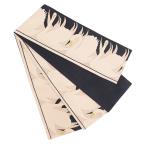 ショッピング浴衣 帯 半幅帯 浴衣帯 ゆかた帯 正絹 桐生織 黒地 白鳥 鳥 動物 アニマル 花菱 和柄 開運 縁起が良い リバーシブル お洒落 個性的 ユニ No.10-5604