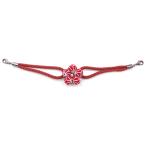  перо тканый шнур кимоно магнит . гроза ателье . цвет красный чай цветок слива лен. лист мир рисунок крепдешин ... украшение на оби удобный модный Kirakira симпатичный взрослый .No.10-5814