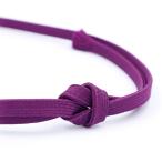 帯締め三分紐角朝組紫紫紺しこんパー...