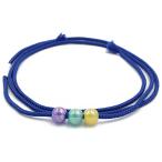 浴衣紐飾り紐青ブルー黄色紫緑トンボ...