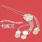  "Семь, пять, три" кимоно ...(....) одиночный товар [ серебряный цвет ] девочка 7 лет <H>ss2506kkd10