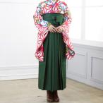 ( б/у товар ) церемония окончания hakama комплект [ 2 сяку рукав : белый фиолетовый лен. лист ..+ hakama : светло-зеленый × вышивка ]. костюм ликвидация в аренду ликвидация товар 2 сяку рукав hakama ( почтовая доставка не возможно )ss2603hkm40