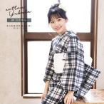 浴衣 レディース 女性浴衣単品「白地 墨色格子 3IS-4」綿浴衣 プレタ浴衣 お仕立て上がり浴衣 大人浴衣 Fサイズ 女性用 女性浴衣 ゆかた(メール便不可)