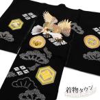 男の子用お宮参り初着 鷹柄正絹の伝統美