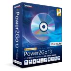  Cyber ссылка Power2Go 13 Platinum экран видеозапись c функцией обычная версия P2G13PLTNM-002