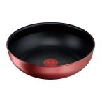 【期間限定大特価】ティファール(T-FAL) L38377 インジニオ・ネオ IHルージュ・アンリミテッド ウォックパン 26cm【IH対応】