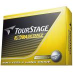 ブリヂストン TOURSTAGE EXTRA DISTANCE(ツアーステージ エキストラディスタンス)ボール 12球入 ゴルフボール TOURSTAGE  イエロー