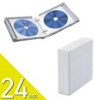  Elecom CCD-FBB24CR Blu-ray/DVD/CD соответствует прозрачный чехол поли Pro pi Len полимер легкий ударопрочный автономный 24 шт. входит прозрачный 