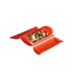 ショッピングスチームケース シービージャパン LEKUE スチームケースSS レンジ 調理 レッド