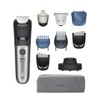 PHILIPS BT7670|15 триммер для бороды автоматика полировка тип нержавеющая сталь лезвие установка промывание в воде возможность mid s rate металлик 